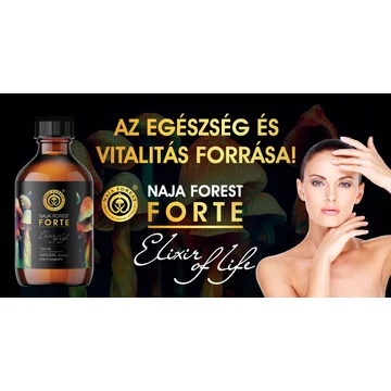 Naja Forest Forte Elixir folyekony gomba kivonat astragalus, acerola és Q10 -vel