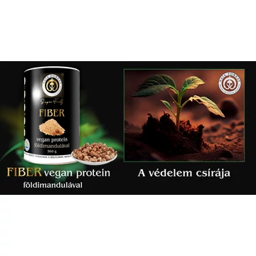Naja Forest Vegán protein por rosttal az egészséges bélrendszerért 560g dobozos kiszerelés