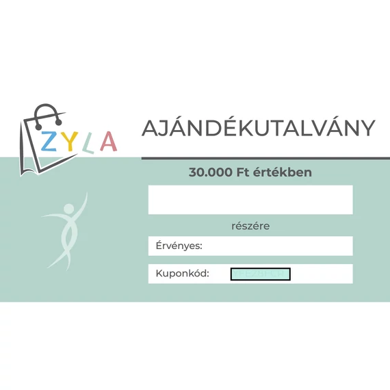 Ajándék utalvány 30000 Ft