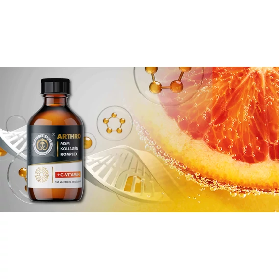 Naja Forest Arthro folyékony MSM kollagén komplex c vitaminnal üvegben