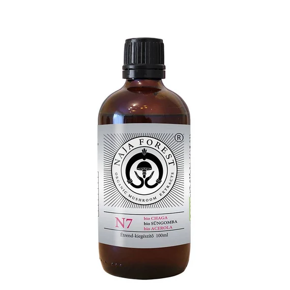 NAJA FOREST N7 BIO CHAGA , BIO SÜNGOMBA, BIO ACEROLA ÉTREND - KIEGÉSZÍTŐ - ZYLA