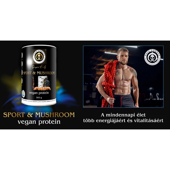 Naja Forest Sport és Gomba vegán fehérjepor 240g