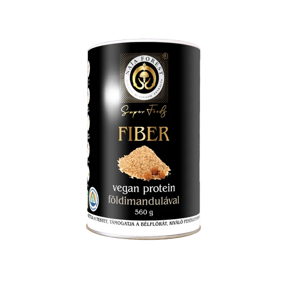 Naja Forest Vegán protein por rosttal az egészséges bélrendszerért 560g dobozos kiszerelés
