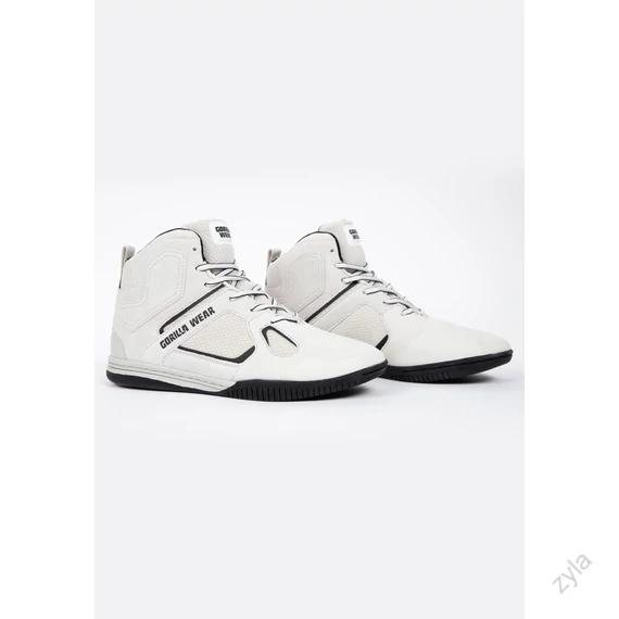 Gorila Wear TROY HIGH TOPS magasszárú cipő fehér