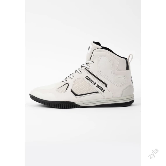 Gorila Wear TROY HIGH TOPS magasszárú cipő fehér