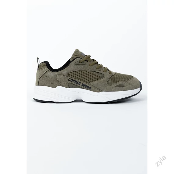 Gorila Weare NEWPORT katona zöld sneaker