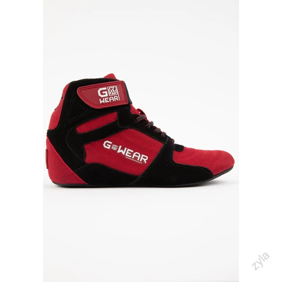 GWEAR PRO MAGAS SZÁRÚ SPORT CIPŐ - PIROS/FEKETE - ZYLA