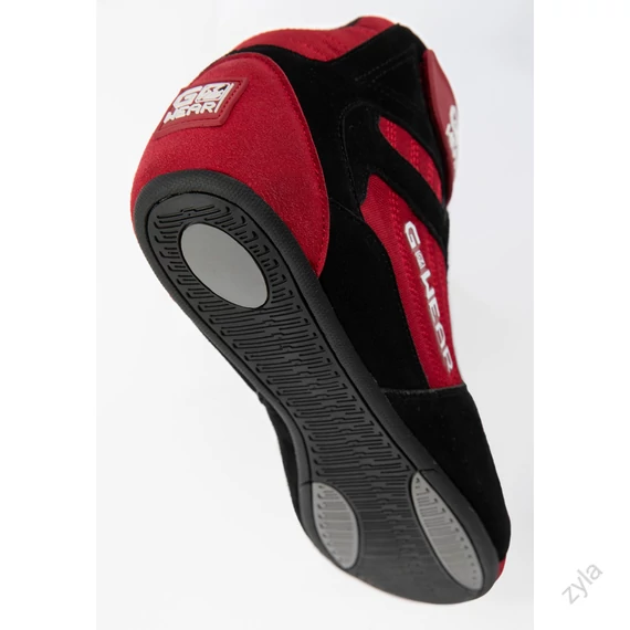 GWEAR PRO MAGAS SZÁRÚ SPORT CIPŐ - PIROS/FEKETE - ZYLA