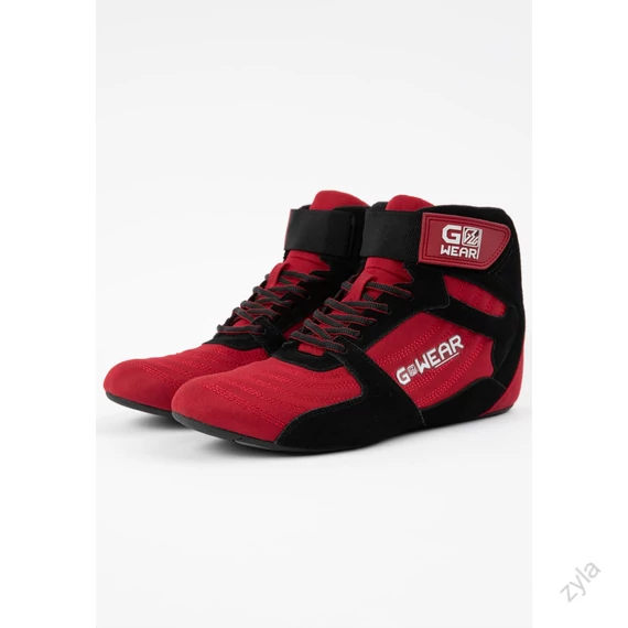 GWEAR PRO MAGAS SZÁRÚ SPORT CIPŐ - PIROS/FEKETE - ZYLA