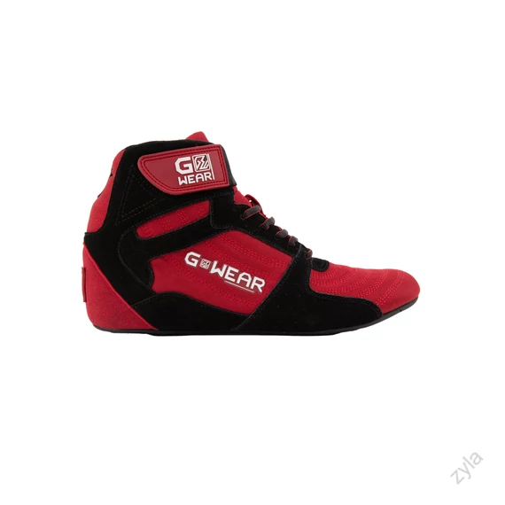 GWEAR PRO MAGAS SZÁRÚ SPORT CIPŐ - PIROS/FEKETE - ZYLA