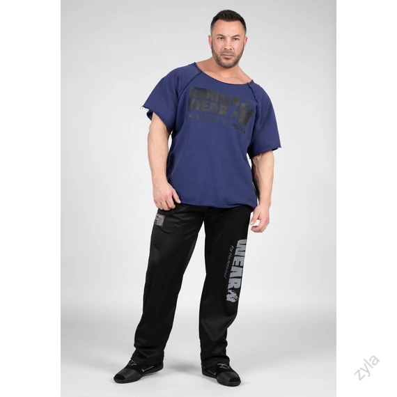 CLASSIC WORKOUT RÖVID UJJÚ PÓLÓ - KÉK - ZYLA