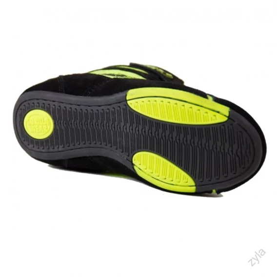 Gorilla Wear CHICAGO HIGHS TOP fekete neon magas szárú sport cipő