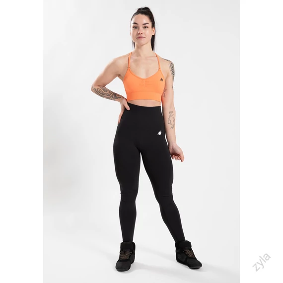 OLIVIA VARRÁSMENTES LEGGINGS - FEKETE - ZYLA