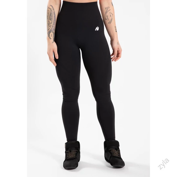OLIVIA VARRÁSMENTES LEGGINGS - FEKETE - ZYLA
