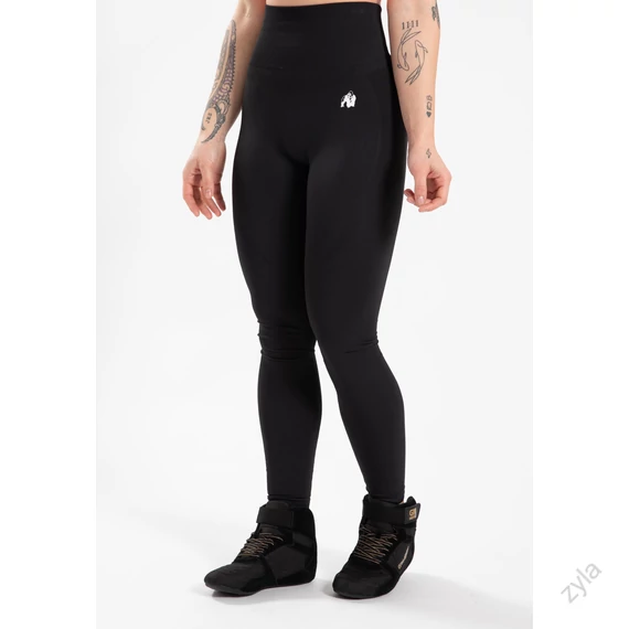 OLIVIA VARRÁSMENTES LEGGINGS - FEKETE - ZYLA
