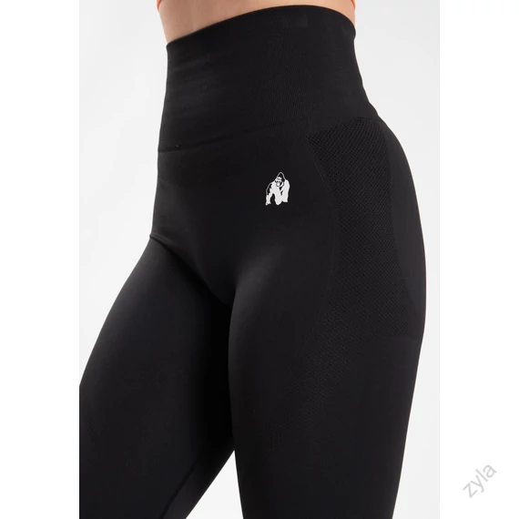 OLIVIA VARRÁSMENTES LEGGINGS - FEKETE - ZYLA